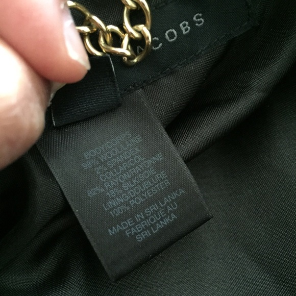 Marc by Marc Jacobs black coat - Picture 4 of 4